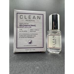 Clean Reserve Skin Reserve Blend Travel Size Rollerball 3ml New